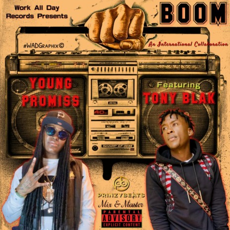 Boom ft. T.O.N.Y Blak | Boomplay Music