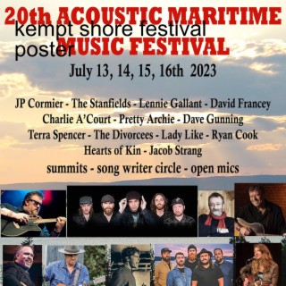 Kempt Shore Festival - Terra Spencer, Ryan Cook with Marc Peterson interview and live music plus tracks fromvarious artists