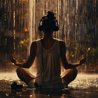 Yoga in Rain: Harmonic Music for Balance