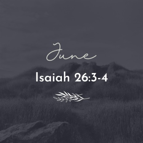 Isaiah 26:3-4 (feat. Lauren Bretz)