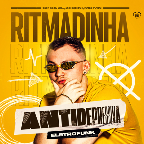 Ritmadinha Antidepressiva - Eletrofunk ft. MC MN & Zedéki | Boomplay Music