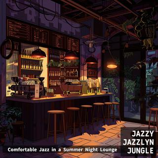 Comfortable Jazz in a Summer Night Lounge