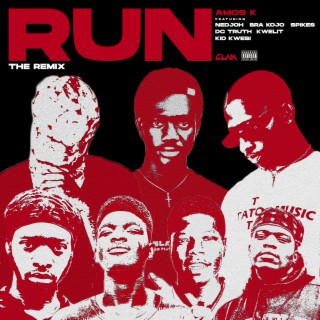 Run (Remix) ft. Kid Kwesi, Spikes, Nedjoh, Bra Kojo & DC Truth lyrics | Boomplay Music