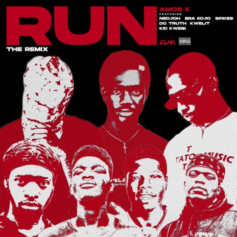 Run (Remix) ft. Kid Kwesi, Spikes, Nedjoh, Bra Kojo & DC Truth | Boomplay Music