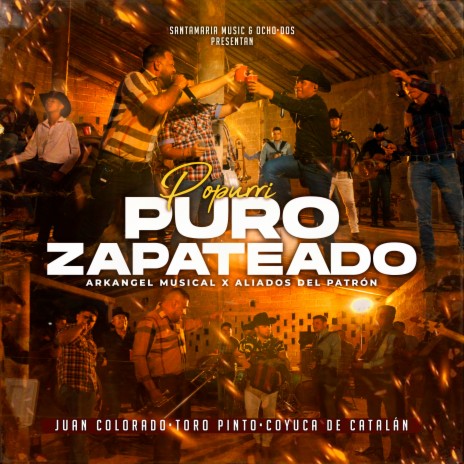 Popurrí Puro Zapateado (Juan colorado / Toro pinto / Coyuca de Catalán) ft. Aliados del Patron | Boomplay Music