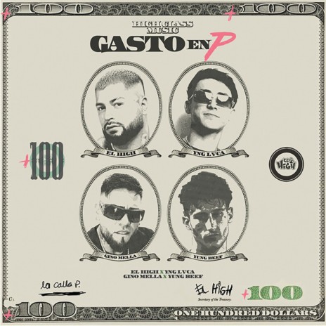 Gasto en P ft. Gino Mella, Yng Lvcas & Yung Beef | Boomplay Music