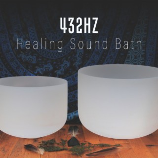 432Hz Healing Sound Bath: 1 Hour Crystal Singing Bowl for Meditation