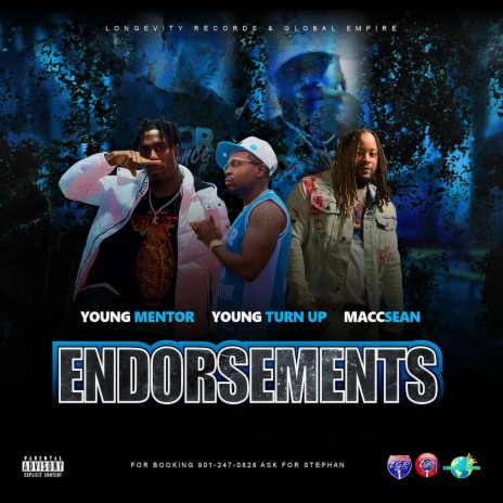 Endorsements ft. Young Turn Up & MaccSean | Boomplay Music