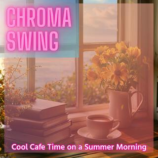 Cool Cafe Time on a Summer Morning