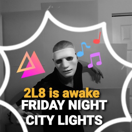 Friday night city lights