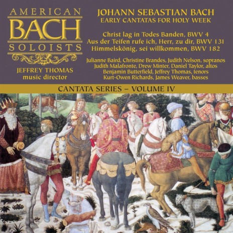 Himmelskönig, sei willkommen, BWV 182: 2. Chorus: Himmelskönig, sei willkommen ft. Christine Brandes, Judith Malafronte, Jeffrey Thomas & James Weaver | Boomplay Music