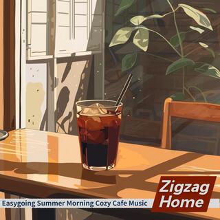 Easygoing Summer Morning Cozy Cafe Music