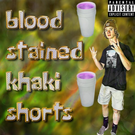 Blood Stained Khaki Shorts