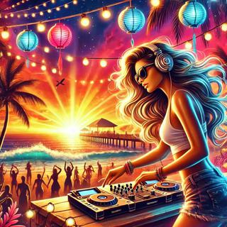 Deep EDM Chillout: Ambiente Veraniego Todo el Año, Fiesta Relajante y Nocturna, Ritmos Electrónicos para Relajarse