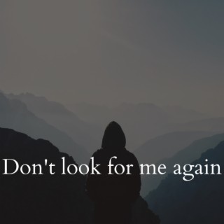 Don't Look for Me Again