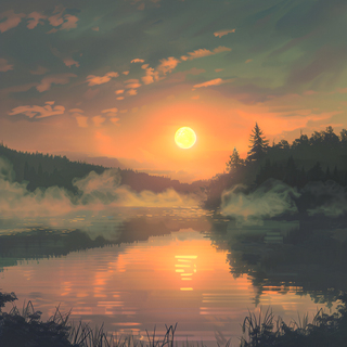 Early Morning Lake