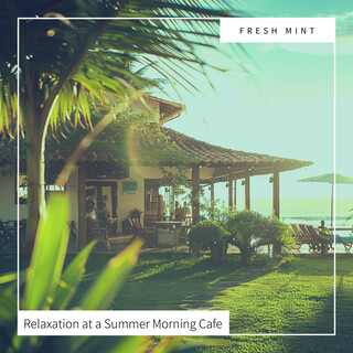 Relaxation at a Summer Morning Cafe