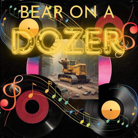 bear on a dozer