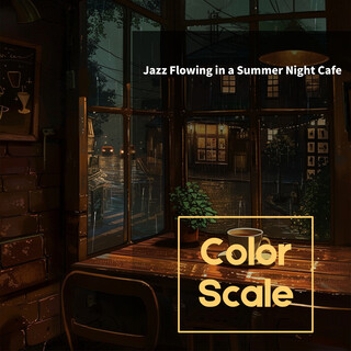 Jazz Flowing in a Summer Night Cafe