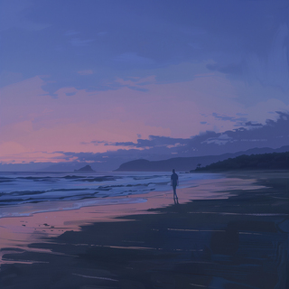 Beach Dusk