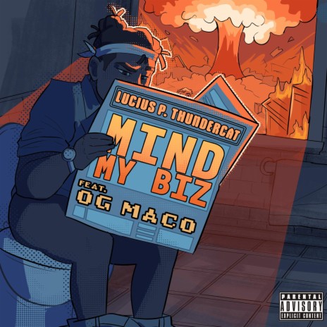 Mind My Biz ft. OG Maco | Boomplay Music