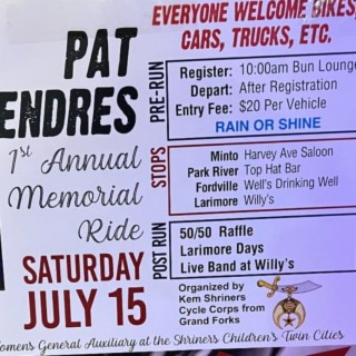 GFBS Interview: with Greg Bryson of Pat Endres 1st Annual Memorial Ride - 7-12-2023