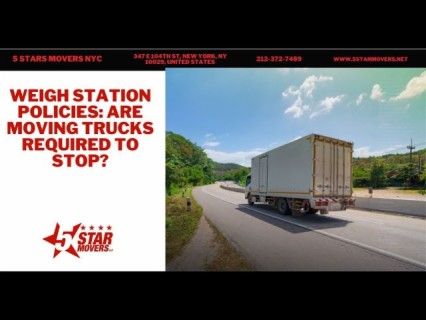 Weigh Station Policies: Are Moving Trucks Required to Stop?