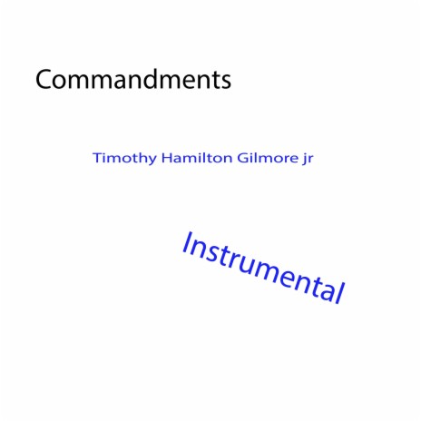 Commandments (Instrumental) | Boomplay Music