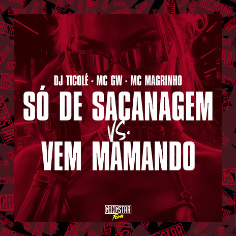 Só de Sacanagem Vs. Vem Mamando ft. MC Magrinho & TicoleDJ | Boomplay Music