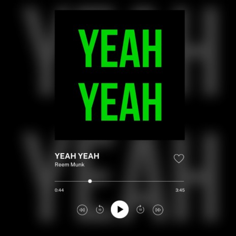 Yeah Yeah (SPED UP) ft. Munk | Boomplay Music