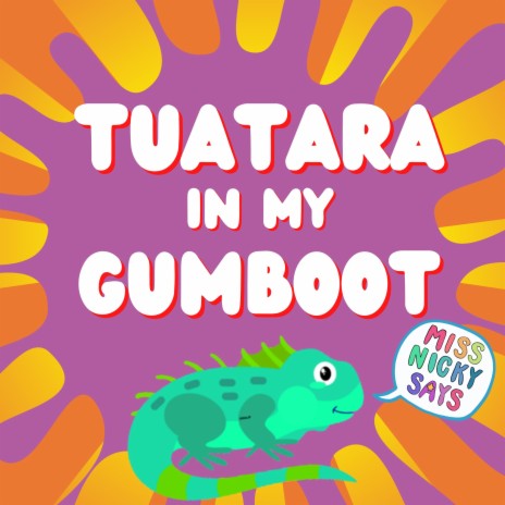 A Tuatara in my Gumboot