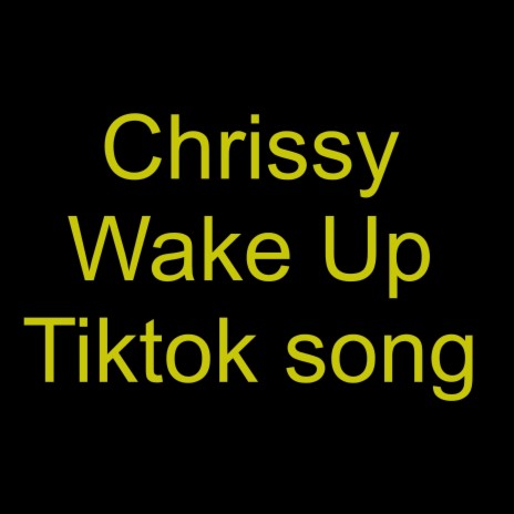 Chrissy Wake Up Tiktok Song