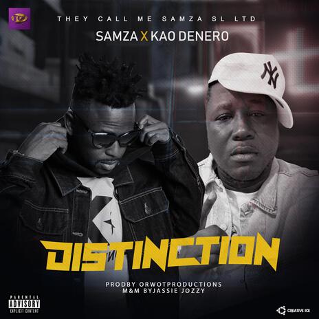 Distinction ft. Kao Denero | Boomplay Music