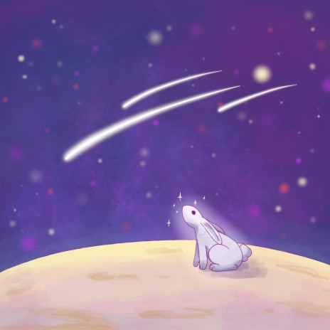 rabbit on the moon