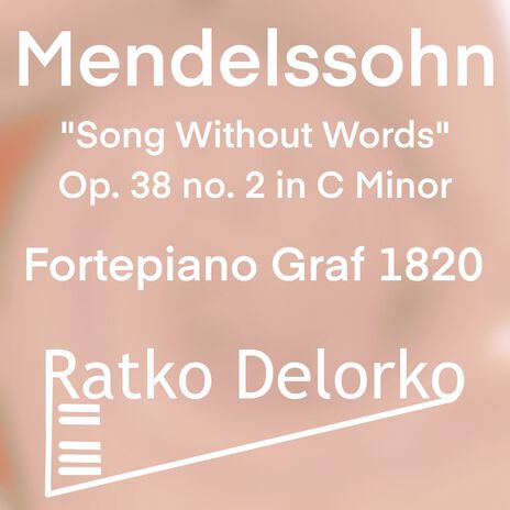 Song Without Words in C Minor, Op.38 No.2 | Boomplay Music