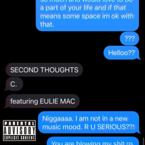 second thoughts ft. Eulie Mac | Boomplay Music