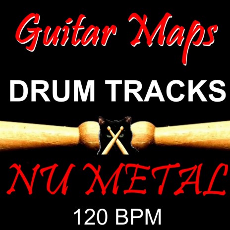 Nu Metal Drum Track 120 BPM Instrumental Drum Beat for Bass Guitar