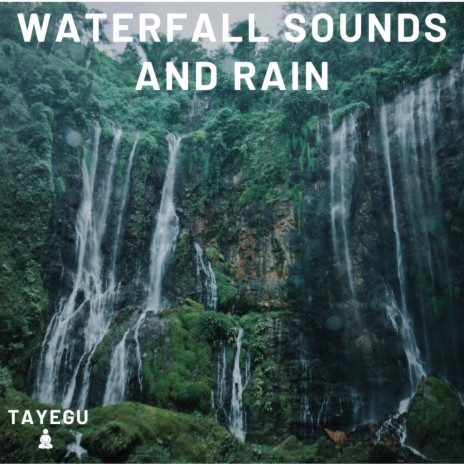 Waterfall Sounds and Rain River Water Stream 1 Hour Relaxing Nature Ambient Yoga Meditation Sound For Sleeping Relaxation or Studying