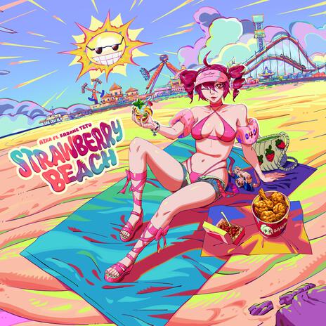 Strawberry Beach ft. Kasane Teto | Boomplay Music