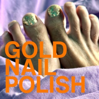 GOLD NAIL POLISH