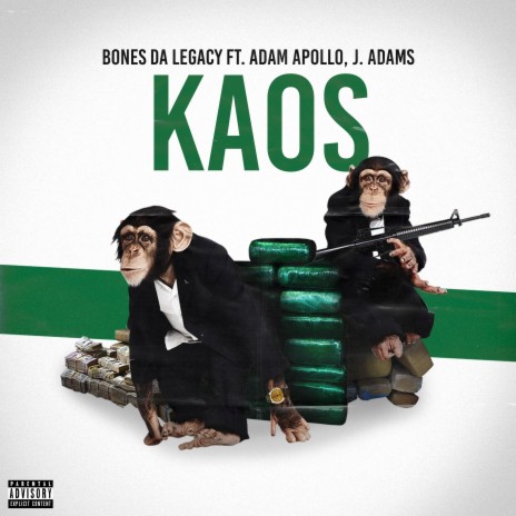 KAOS ft. Adam Apollo & J. Adams | Boomplay Music