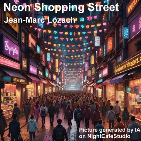 Neon Shopping Street | Boomplay Music