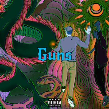 Guns ft. LYA Rook | Boomplay Music