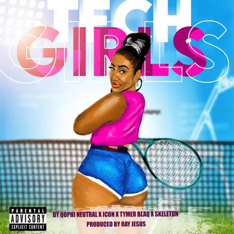 TECH GIRL ft. Qophy Neutral, Icon west, Tymer blaq & Skeleton | Boomplay Music