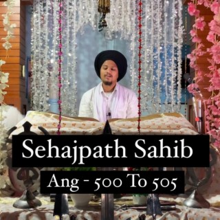 Sehajpath Sahib Ang 500 To 505