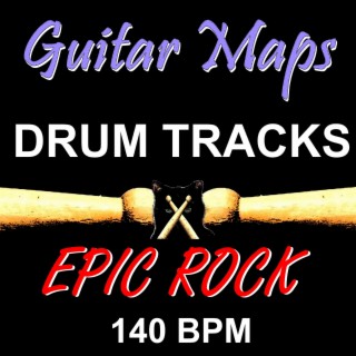 Epic Rock Drum Track 140 BPM Instrumental Drum Beat for Bass Guitar