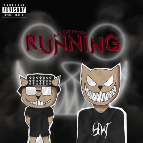 RUNNING ft. L. gus & badcatleatmebreakthis | Boomplay Music