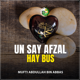 Un Say Afzal Hay Bus