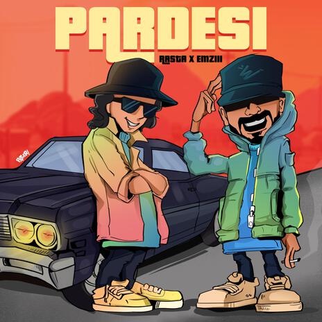 PARDESI ft. Emziii | Boomplay Music