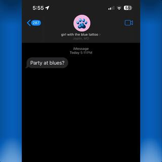 Party at blues lyrics | Boomplay Music